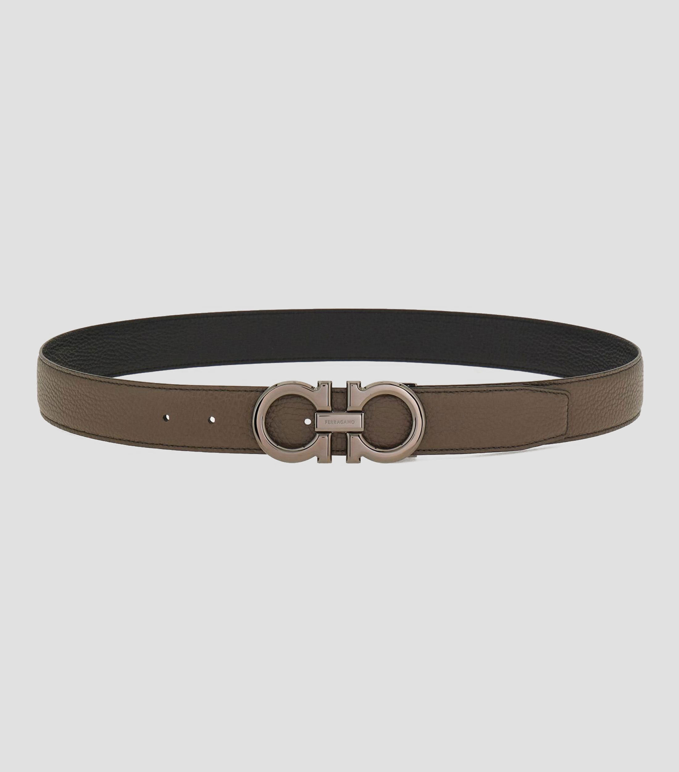 Cinturón reversible y ajustable Gancini Hombre